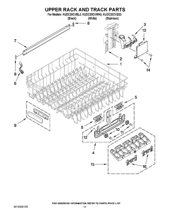 Diagram for KUDC20CVWH3