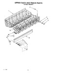 Diagram for 10 - Upper Rack And Track