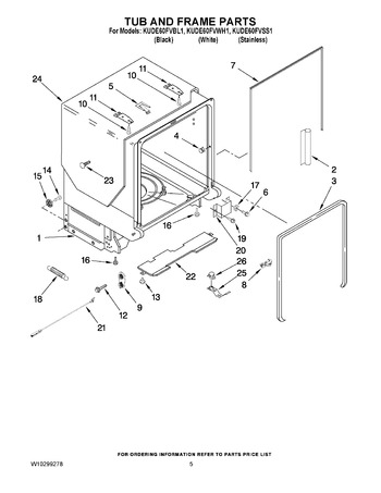 Diagram for KUDE60FVSS1