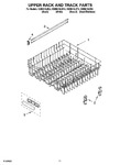 Diagram for 09 - Upper Rack And Track Parts