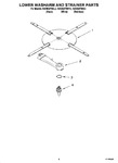 Diagram for 04 - Lower Washarm And Strainer Parts