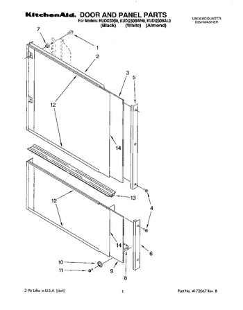 Diagram for KUDI230BAL0