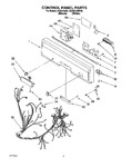 Diagram for 03 - Control Panel, Lit/optional