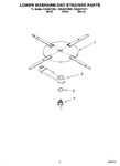 Diagram for 04 - Lower Washarm And Strainer Parts