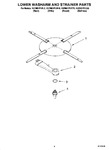 Diagram for 04 - Lower Washarm And Strainer Parts