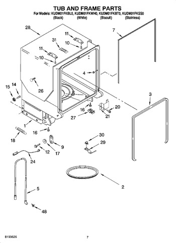 Diagram for KUDM01FKSS0