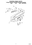 Diagram for 02 - Control Panel Parts