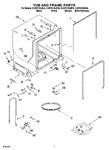 Diagram for 07 - Tub And Frame Parts