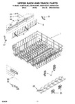 Diagram for 09 - Upper Rack And Track Parts