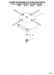 Diagram for 04 - Lower Washarm And Strainer Parts