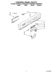 Diagram for 02 - Control Panel Parts