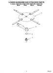 Diagram for 04 - Lower Washarm And Strainer Parts