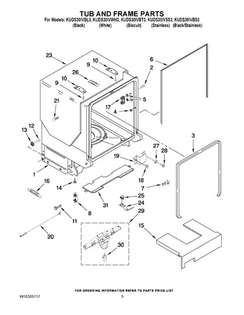 Diagram for KUDS30IVWH3