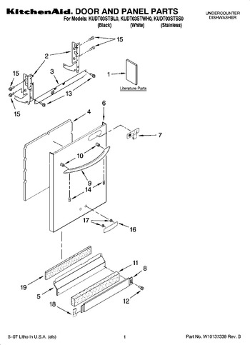 Diagram for KUDT03STWH0