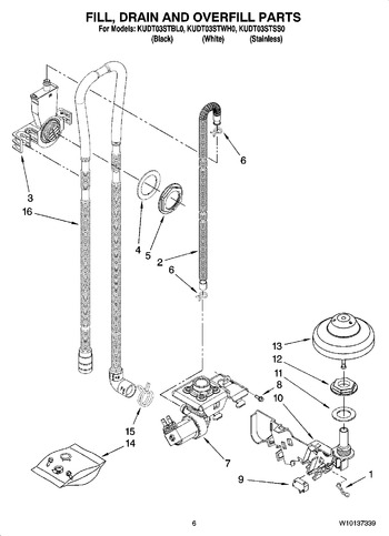 Diagram for KUDT03STWH0