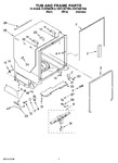 Diagram for 07 - Tub And Frame Parts