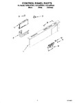 Diagram for 02 - Control Panel Parts