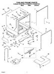 Diagram for 07 - Tub And Frame Parts