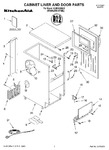 Diagram for 01 - Cabinet Liner And Door Parts