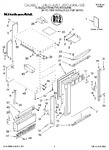 Diagram for 01 - Cabinet Liner And Door, Literature