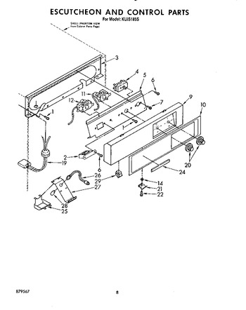 Diagram for KUIS185S