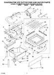 Diagram for 02 - Evaporator, Ice Cutter Grid And Water Parts