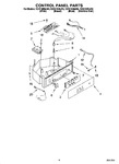 Diagram for 04 - Control Panel Parts