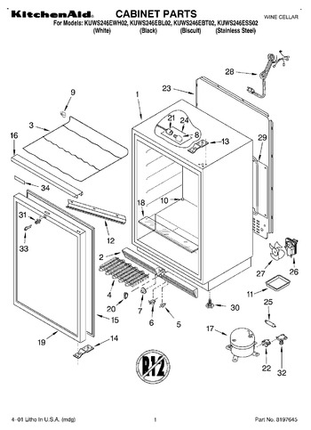 Diagram for KUWS246ESS02