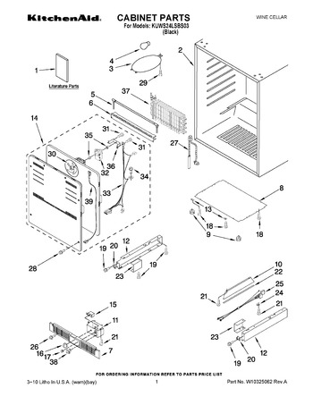 Diagram for KUWS24LSBS03