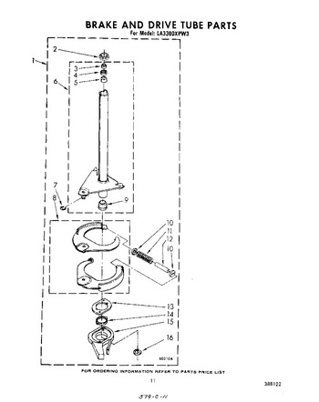 Diagram for LA3300XPW3