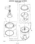 Diagram for 04 - Agitator, Basket, And Tub