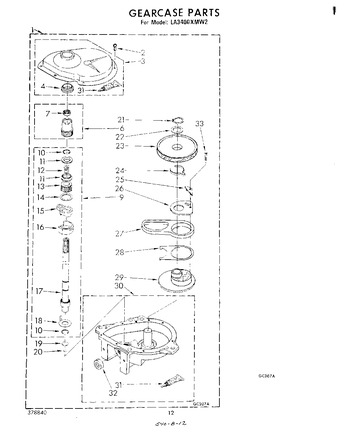 Diagram for LA3400XMW2