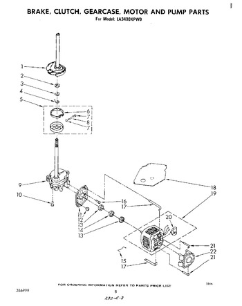 Diagram for LA3400XPW0