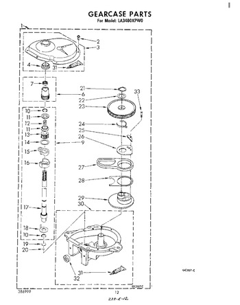 Diagram for LA3400XPW0