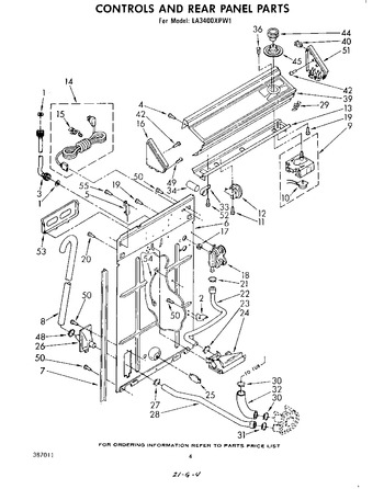 Diagram for LA3400XPW1