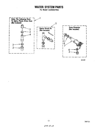 Diagram for LA3400XPW3