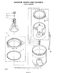 Diagram for 04 - Agitator, Basket And Tub