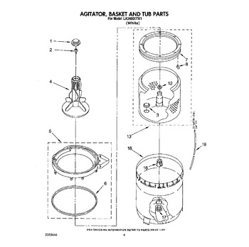 Diagram for LA3400XTW1