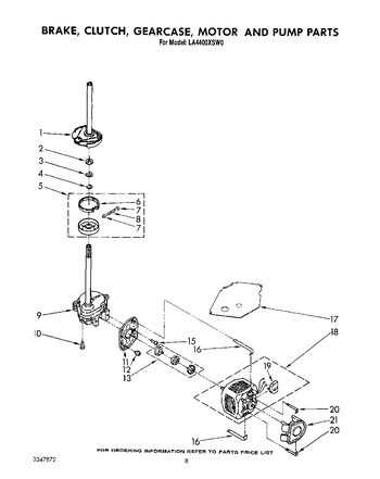 Diagram for LA4400XSW0