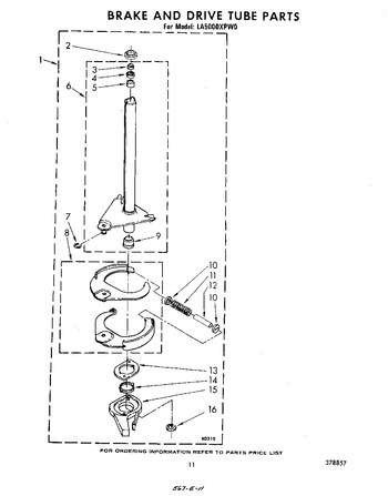 Diagram for LA5000XPW0