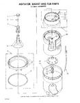 Diagram for 04 - Agitator, Basket And Tub