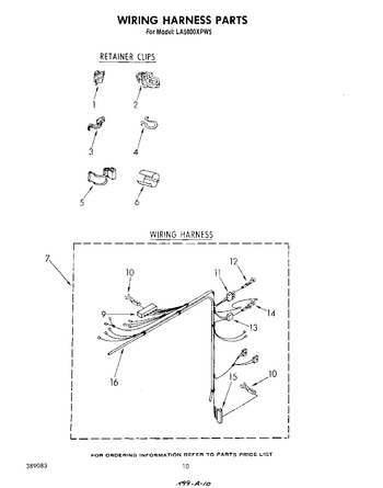 Diagram for LA5000XPW5