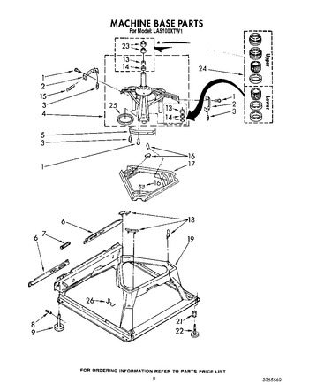 Diagram for LA5100XTF1