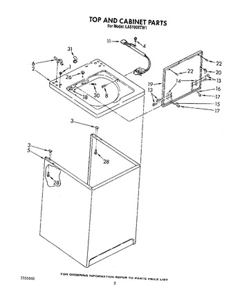 Diagram for LA5100XTW1