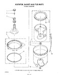 Diagram for 04 - Agitator, Basket And Tub