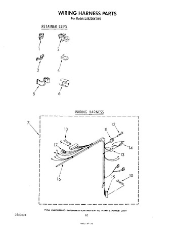 Diagram for LA5200XTF0