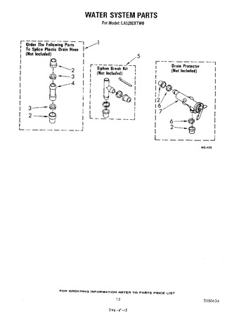 Diagram for LA5200XTF0