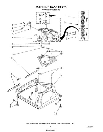 Diagram for LA5280XTF0