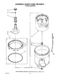 Diagram for 05 - Agitator, Basket And Tub