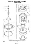 Diagram for 04 - Agitator, Basket And Tub